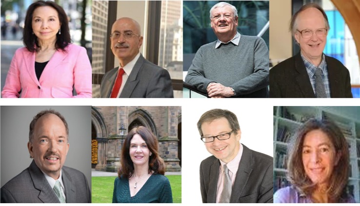 A collage of several people

Description automatically generated