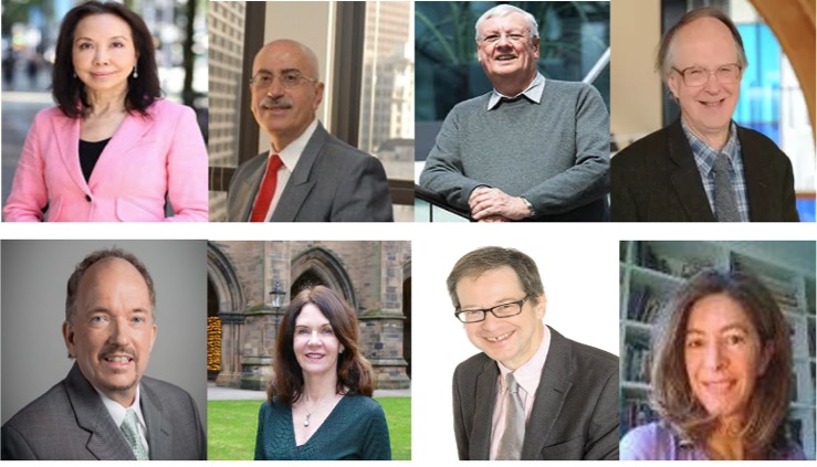 A collage of several people

Description automatically generated