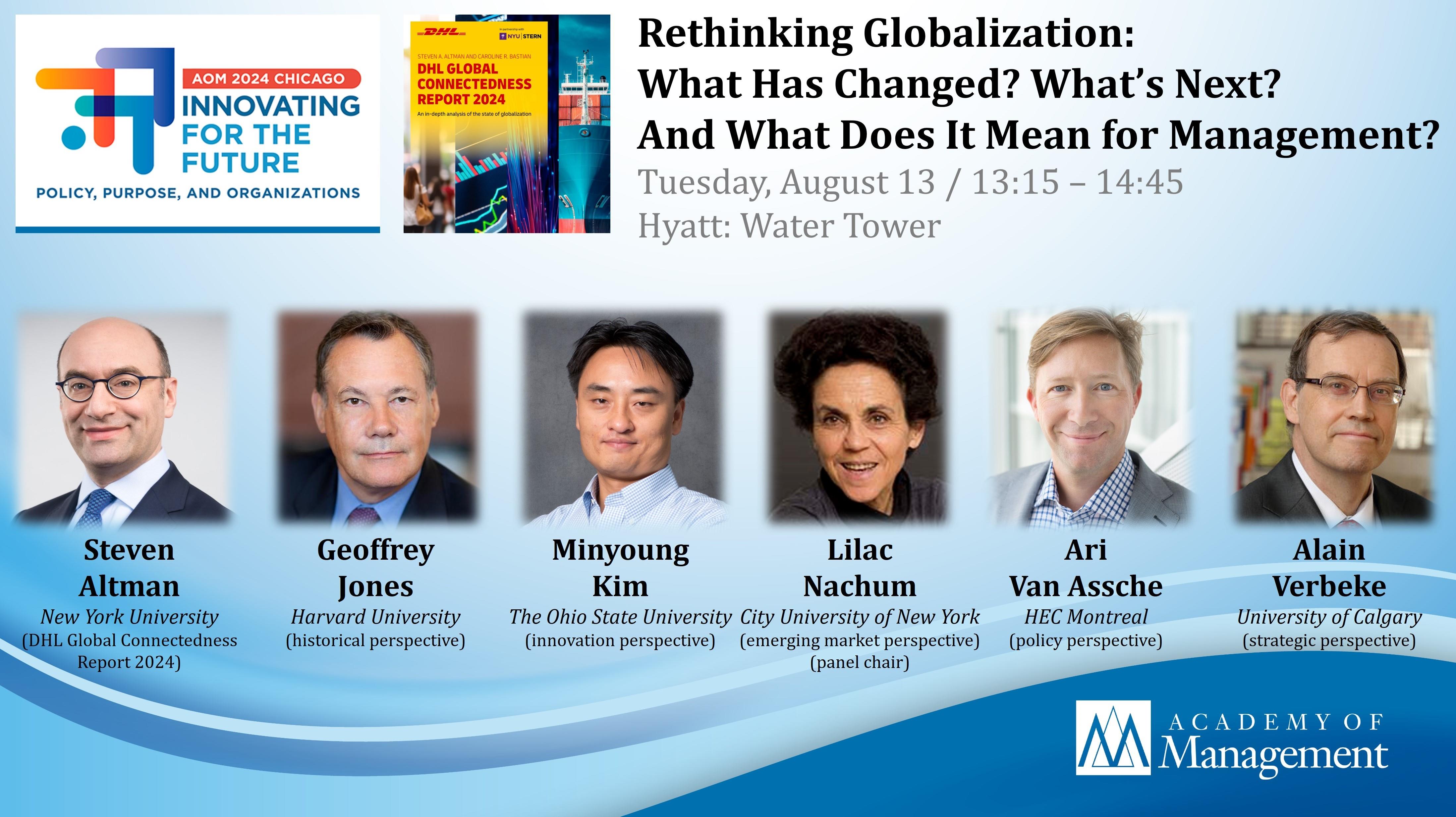 Rethinking Globalization: Panel Symposium at AOM 2024