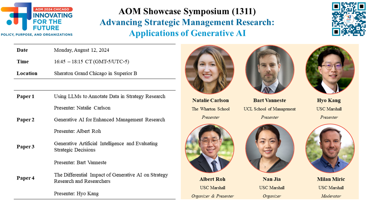 AOM Showcase Symposium 1311 Banner