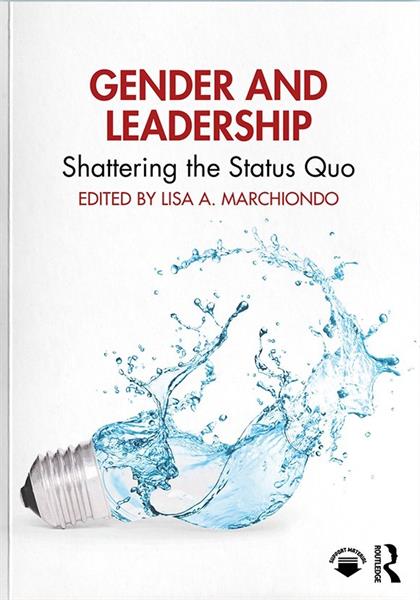 Gender & Leadership: Shattering the Status Quo (Light bulb made of splattering water)