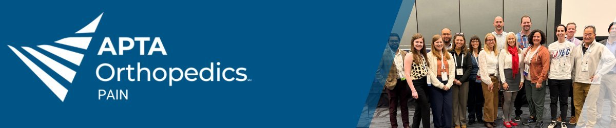 APTA Orthopedics Pain Community