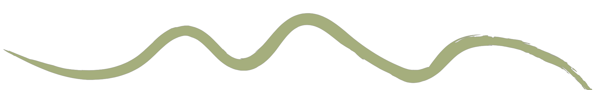 light green squiggle that resembles a mountain range or waves