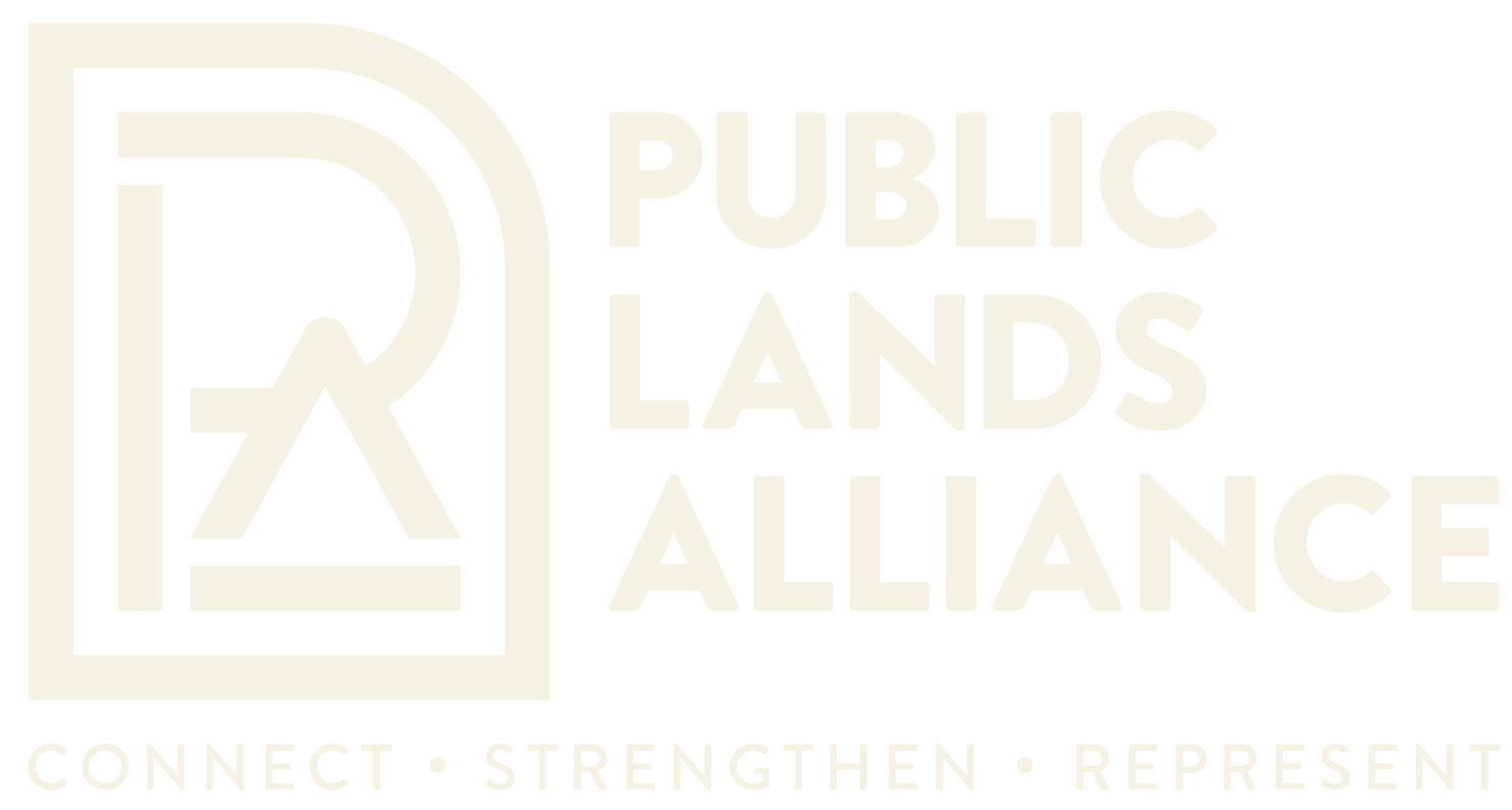 Tan Public Lands Alliance Logo