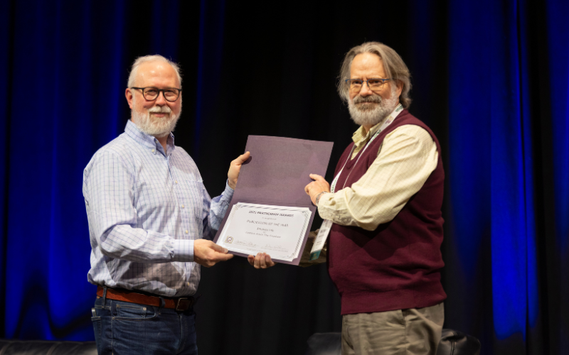Presenting a certificate