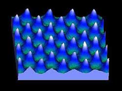 Laser-Focused Atomic Deposition of Nanodots. 