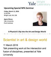 Poster for Yale Wright Labortaory