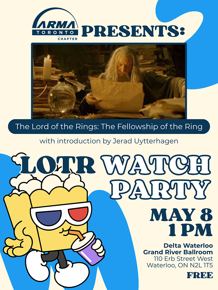 ARMA Toronto LOTR Watch Party