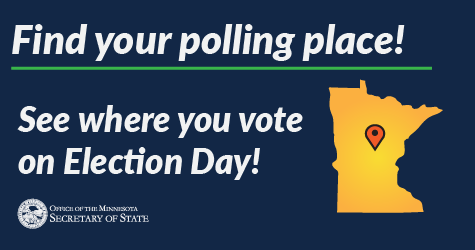Find your polling place! See where you vote on election day!