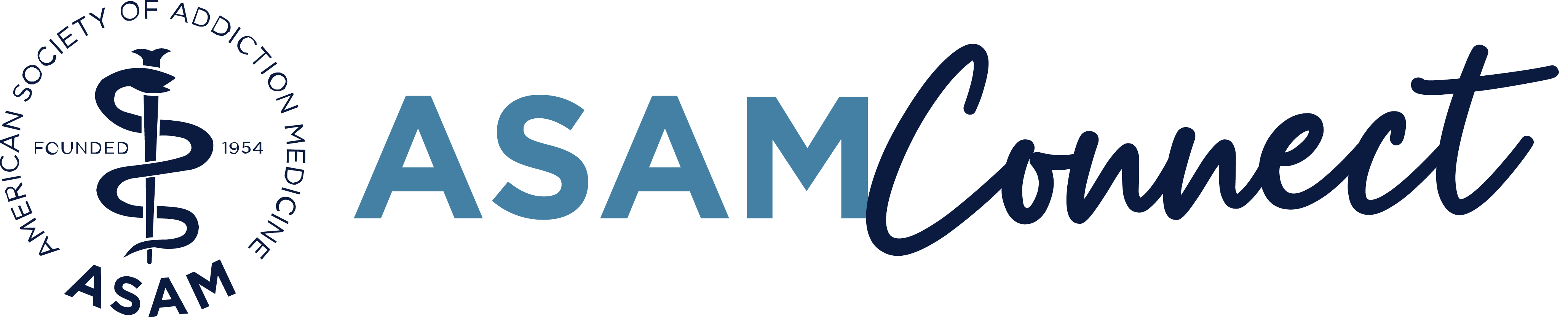 ASAM Connect logo. This will take you to the homepage