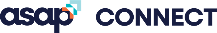 ASAP Connect logo. This will take you to the homepage