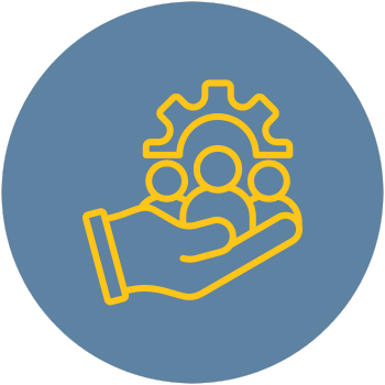 Human resource management icon