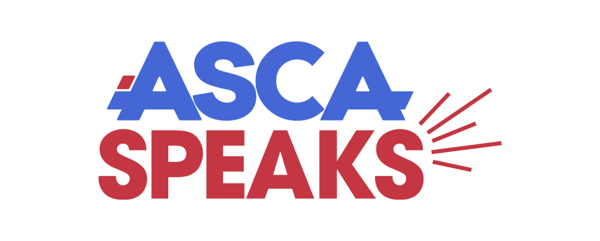 ASCA Speaks logo