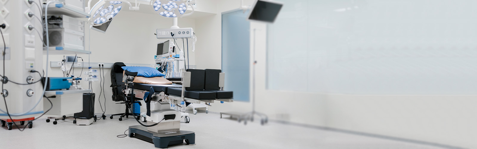An ambulatory surgery operating room.