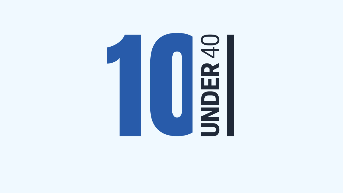 10 Under 40 Honors program logo