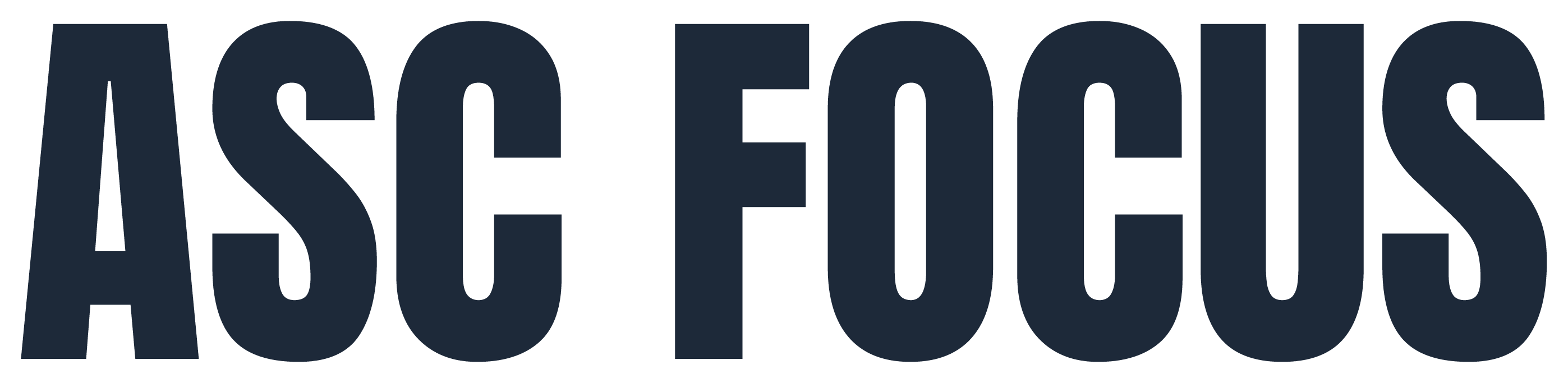 ASC Focus Redesign logo. This will take you to the homepage