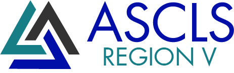 ASCLS-Region V logo. This will take you to the homepage