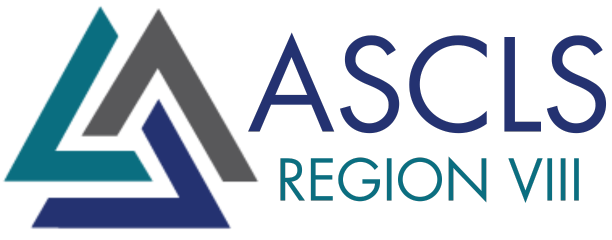 ASCLS-Region VIII logo. This will take you to the homepage