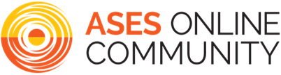 ASES Thrive Community logo. This will take you to the homepage