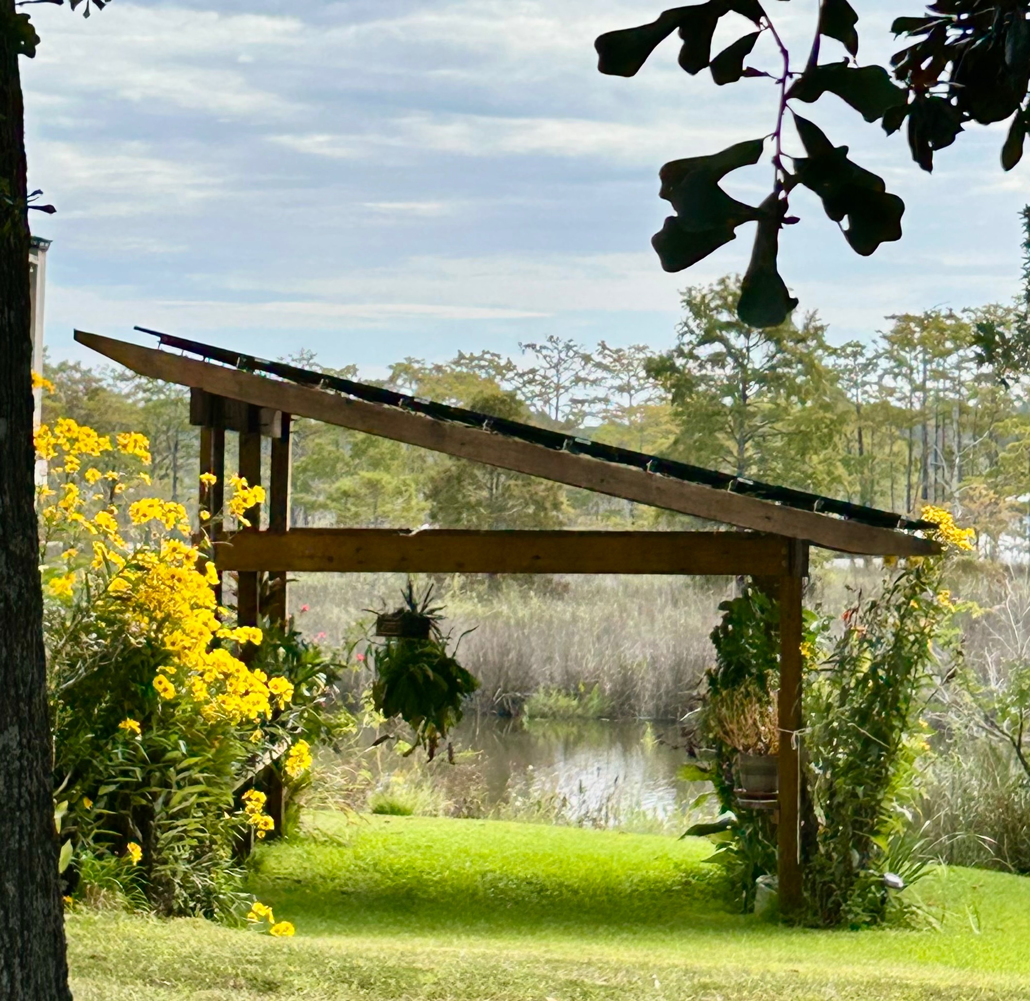 15 panels on a 12'x16' footprint. 