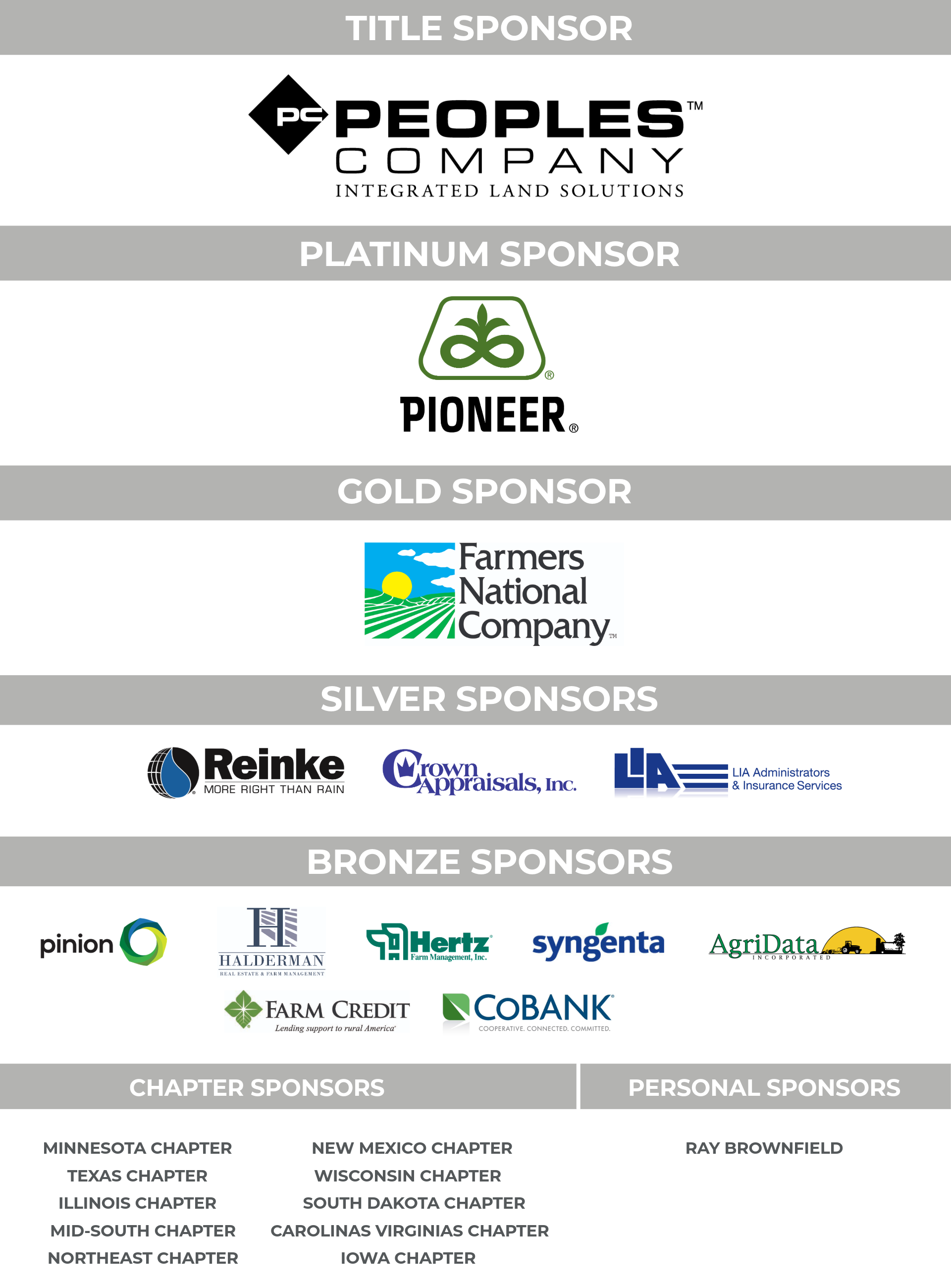 2026 Conference Sponsors