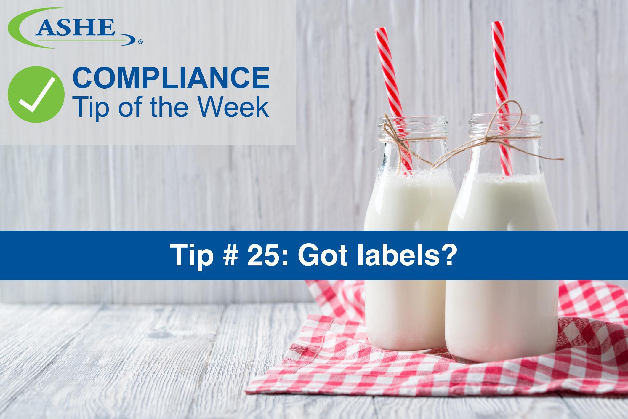ASHE Compliance Tip