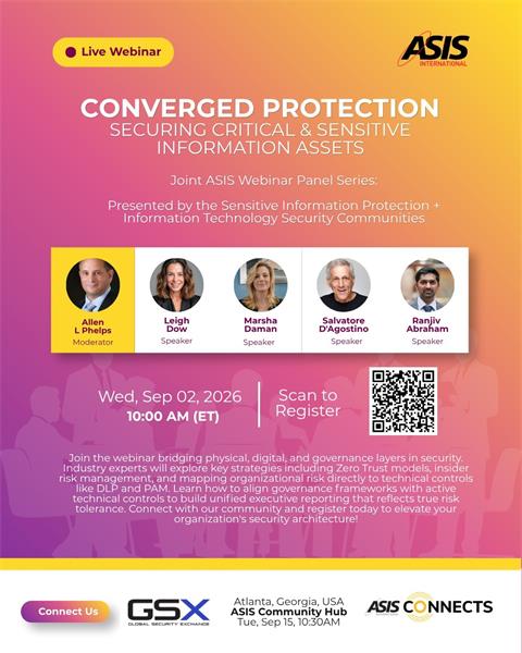 Converged Protection Webinar - Wednesday - 2 Sept