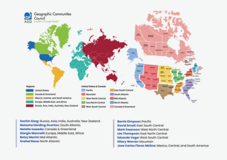 GCC Regional Map