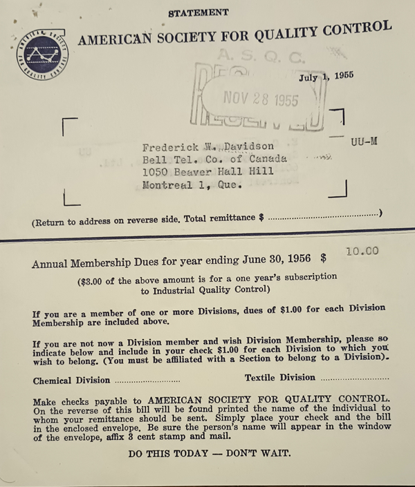 ASQC-Membership-Statement-F-Davidson-19551128