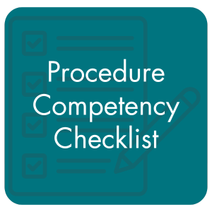 Procedure Competency Checklist