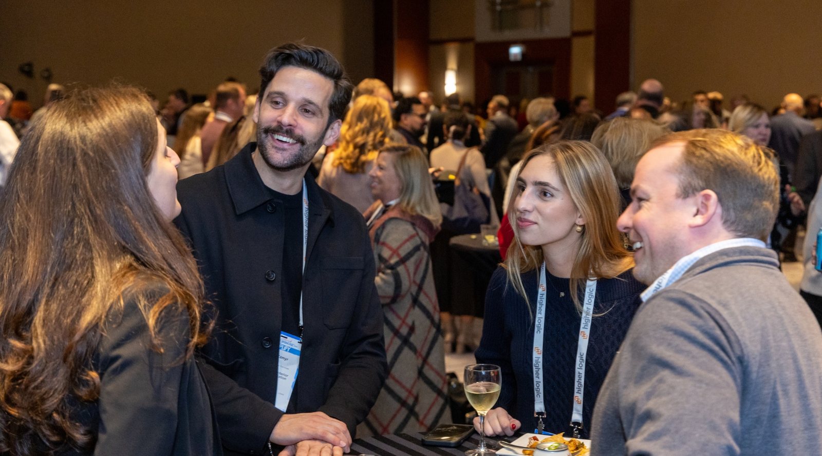 Association professionals networking at an Association Forum event