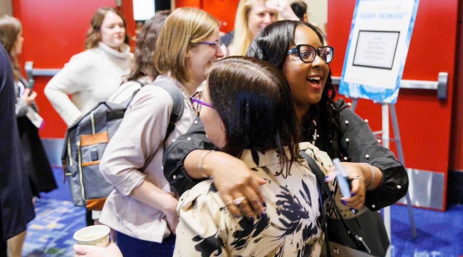 Association Forum members connecting at an industry event