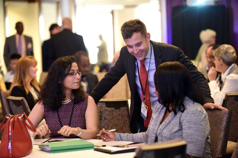 AUPHA meeting attendee shares poster