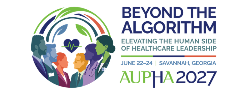 AUPHA Annual Meeting logo. This will take you to the homepage