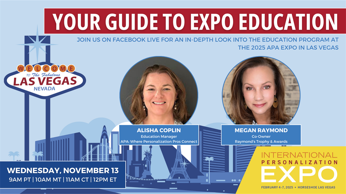 APA Expo25 Facebook Live with Alisha and Megan