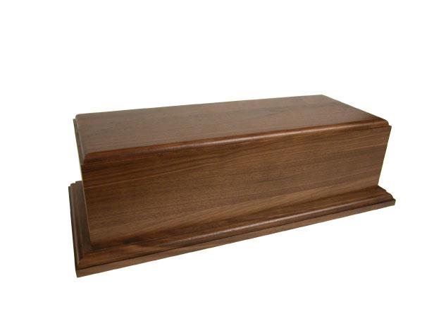 RECTANGLE WALNUT BASE