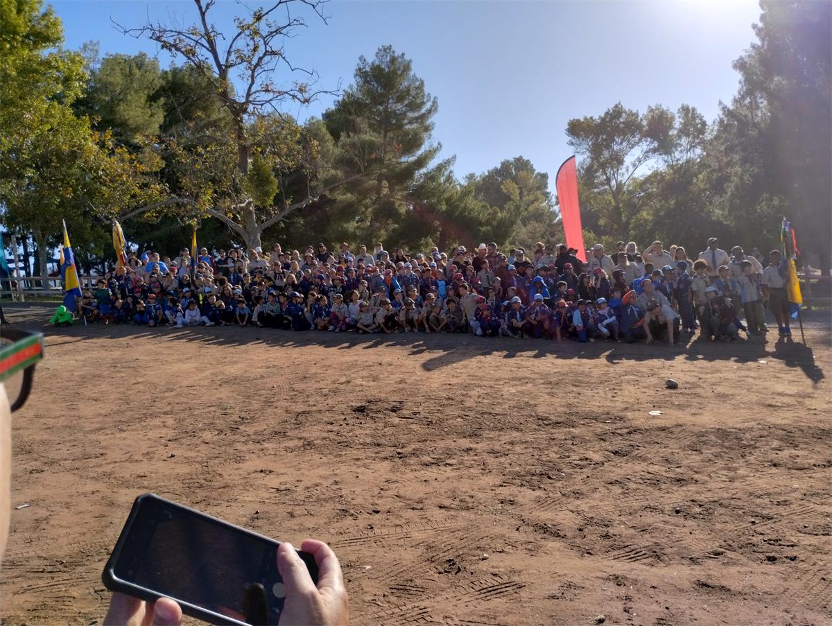 irvine Lake  with the Cub and Boy Scouts
