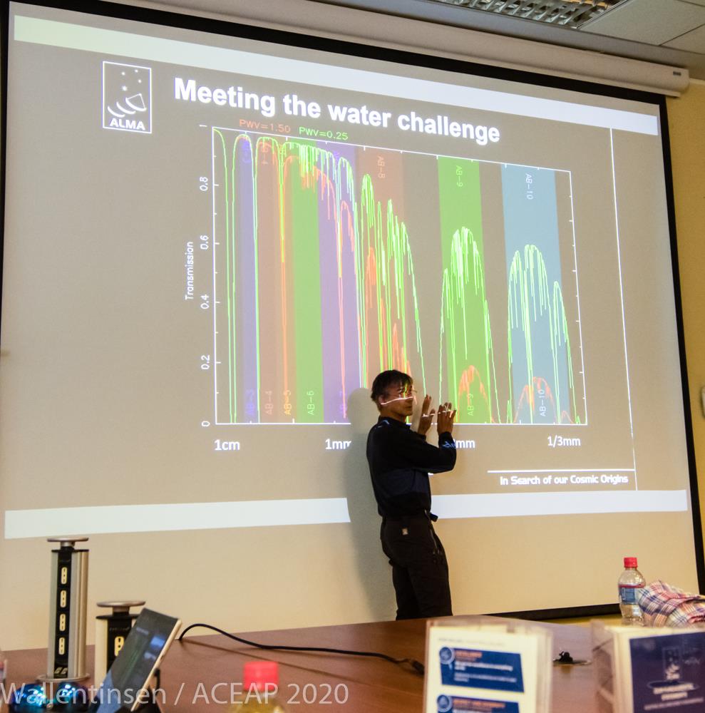 Sean Dougherty, Canadian astrophysicist and ALMA director, explains water's effect on microwaves