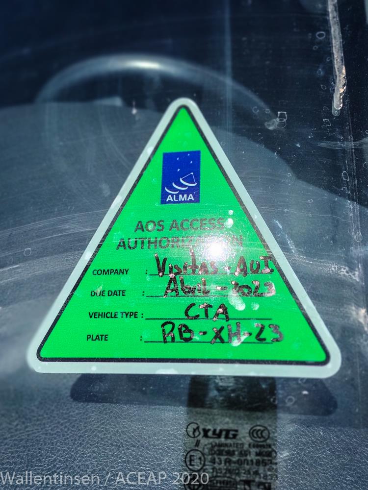 Cleared to drive at 17,000 feet!