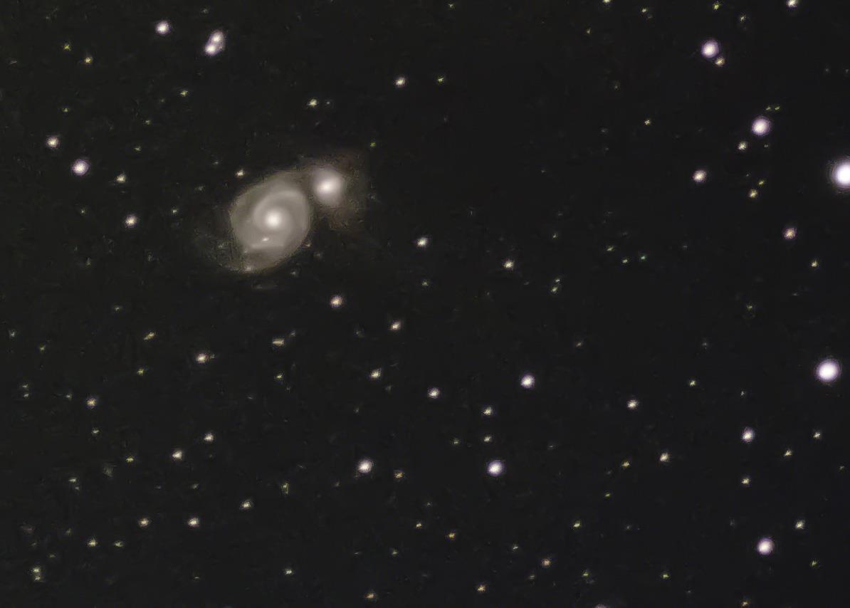 The Whirlpool Galaxy - M51 shot with DWARF II