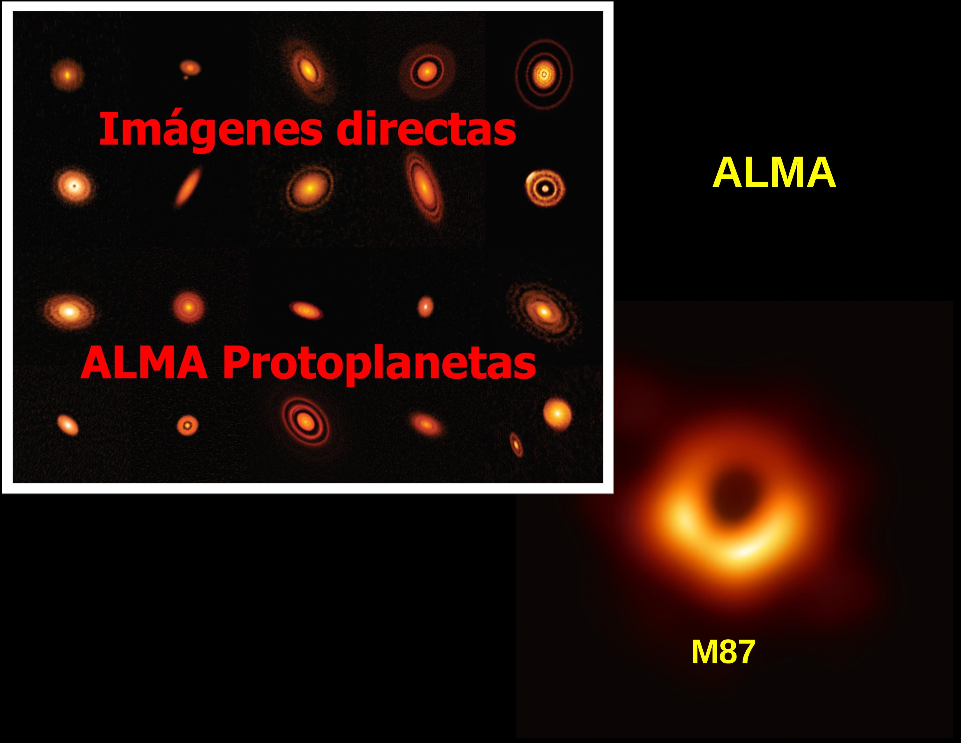 ALMA is seeing unprecedented details in young exosolar systems and galactic cores
