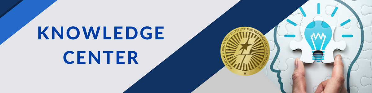 Knowledge Center - Institute for Performance Excellence