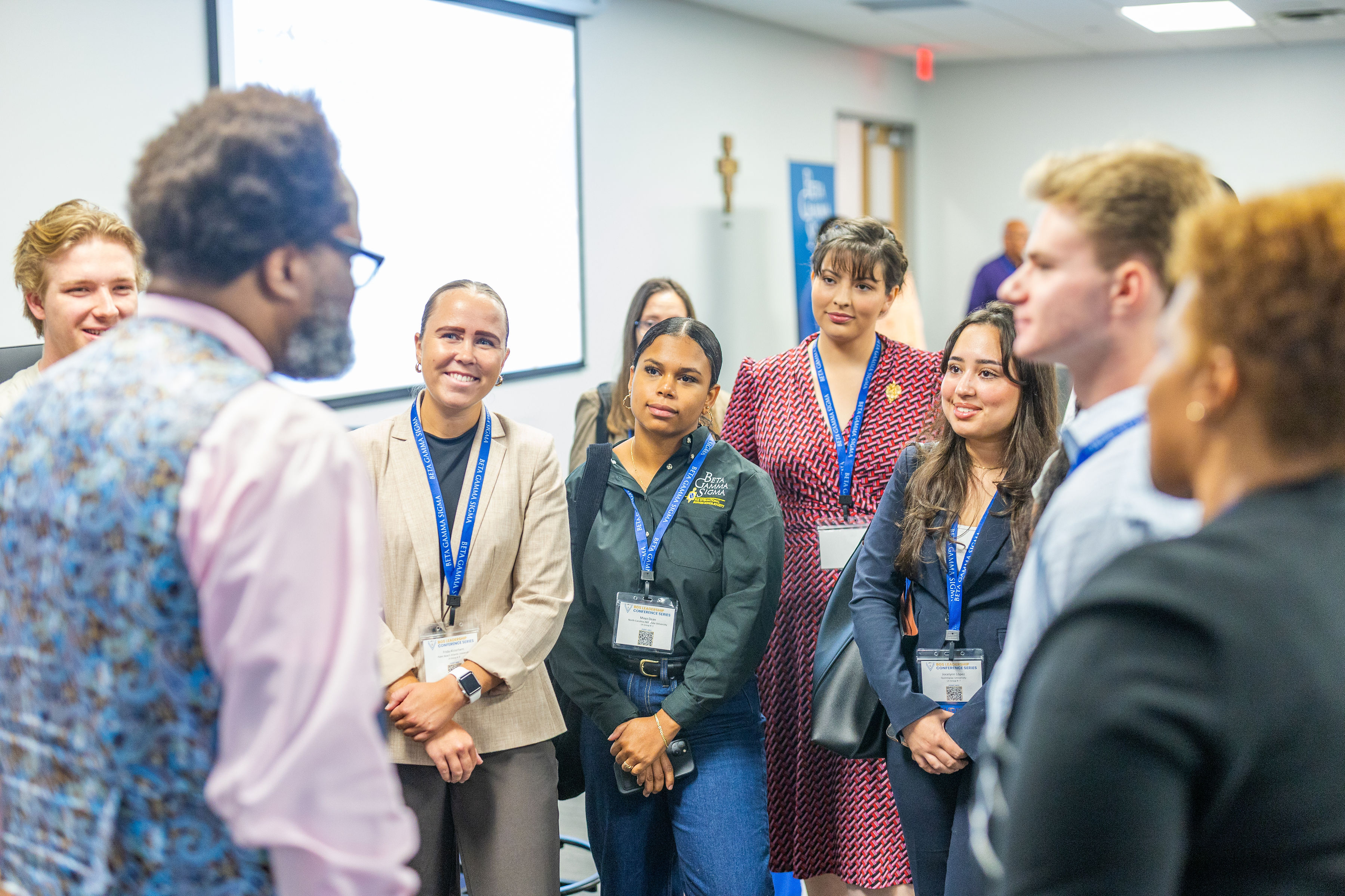 BGS Leadership Conference Series networking