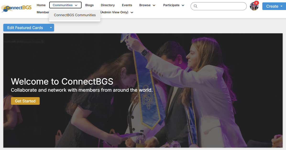 Join a ConnectBGS community