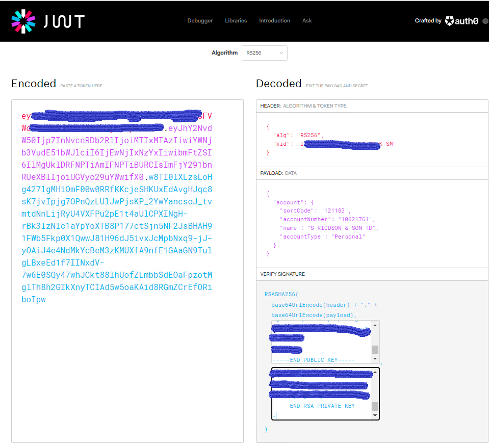 JWS Signature issue if Body contains Special Chracters Blue Prism Product