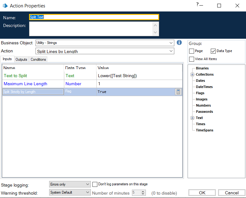 how to remove duplicate from String? Blue Prism Product