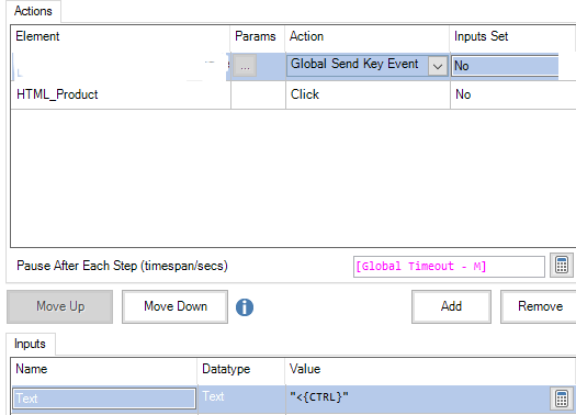 Global Send Key Event