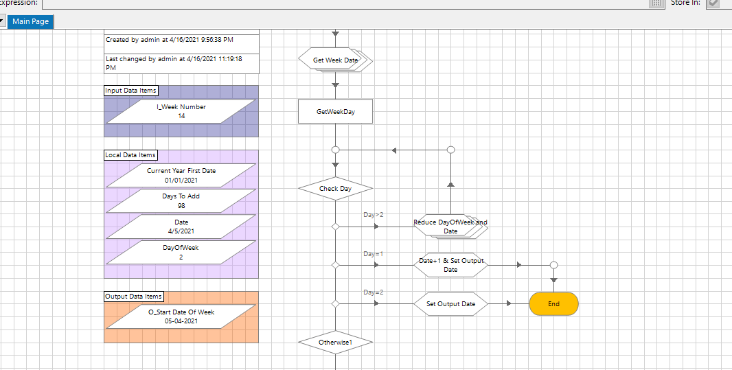 current week number 2021