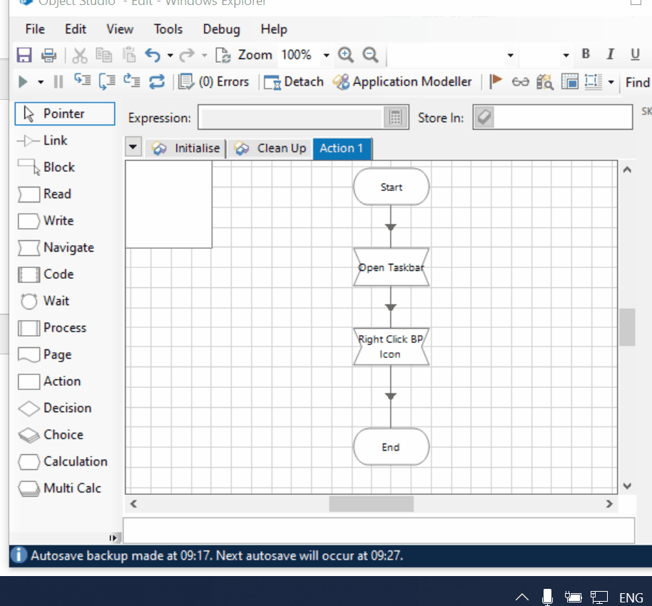 window tray icon spy | Blue Prism Product