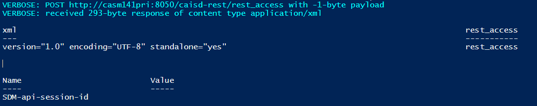 PowerShell results